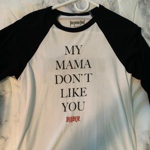 Justin Bieber concert t-shirt